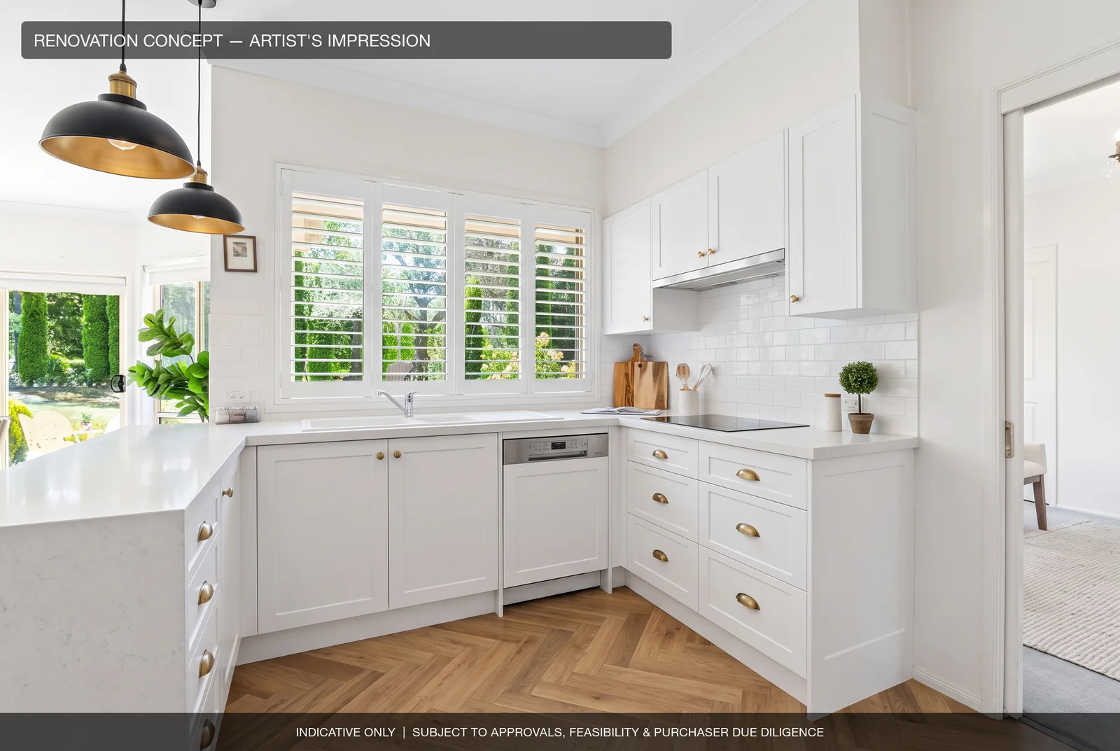 Kitchen: indicative renovation concept